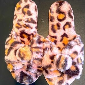 Womens fluffy House Shoes